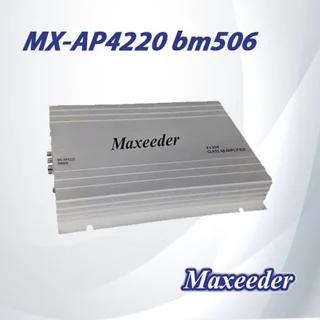 آمپلی فایر 4 کانال مکسیدر مدل Maxeeder MX-AP4220 BM506